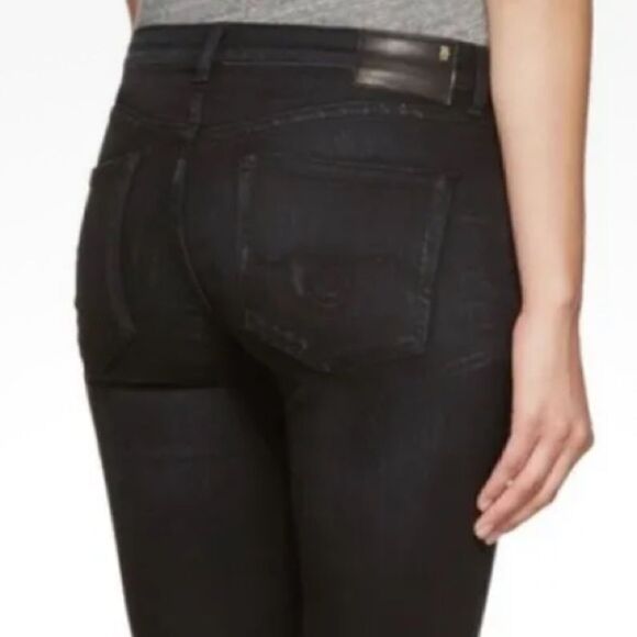 NWT R13 Allison Skinny Stratford Black Distressed Size 25 - Picture 7 of 16